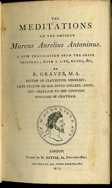The Meditations of Marcus Aurelius by Marcus Aurelius